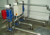Frekvenčno regulirana hidropostaja HFHP 3×5,5 kW - NIVO Celje - betonarna Žalec
